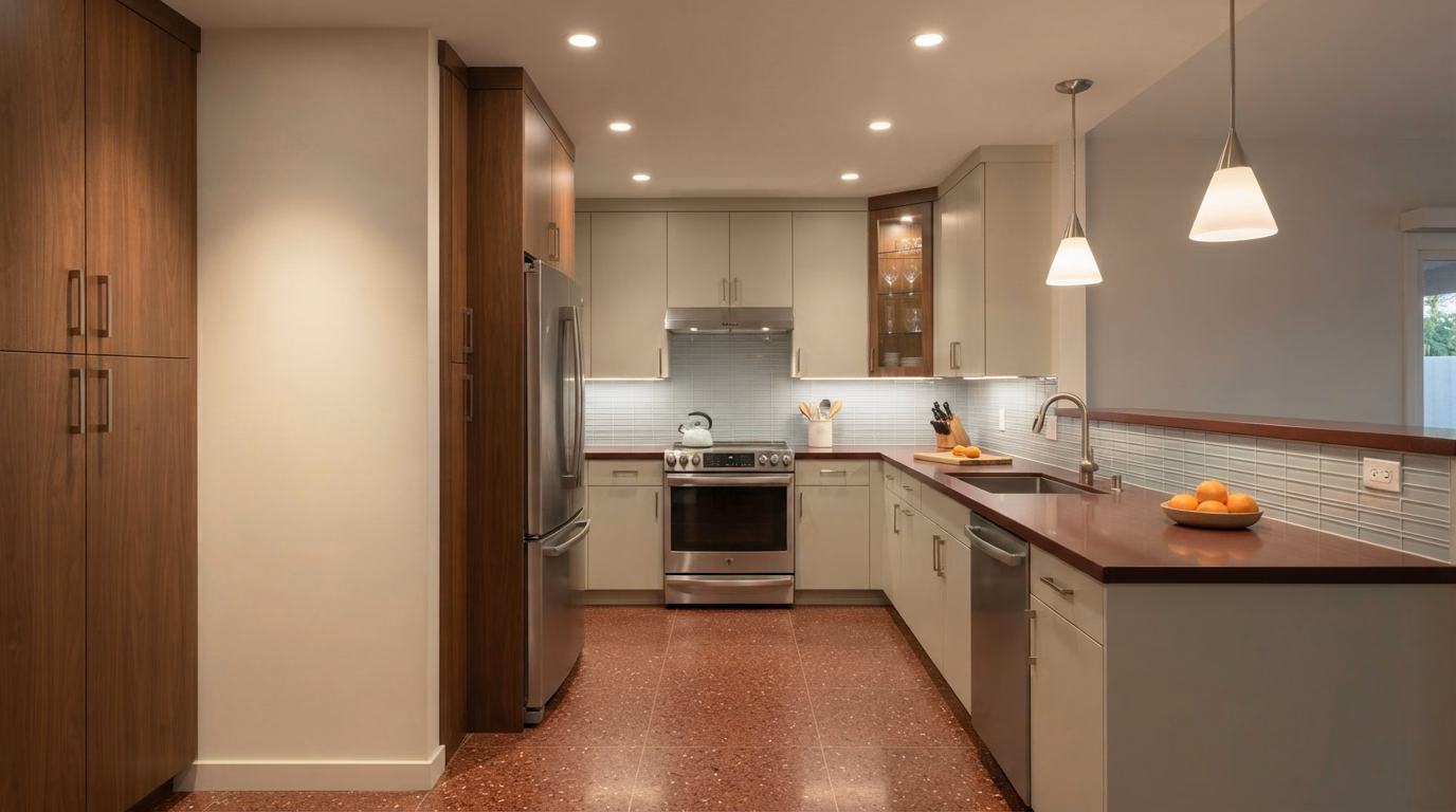 Kitchen Lighting in Riverside County.