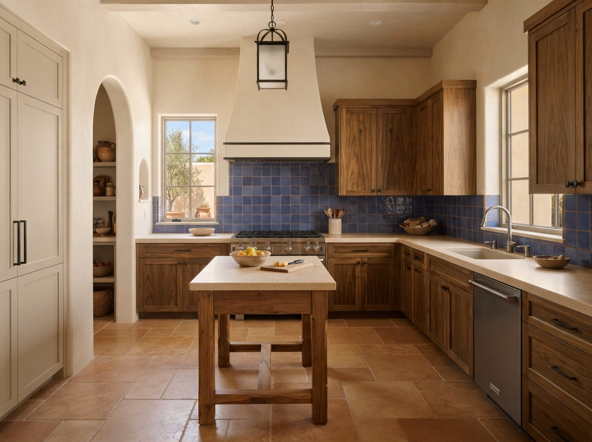Mediterranean Spanish Style Home Page in Riverside County.