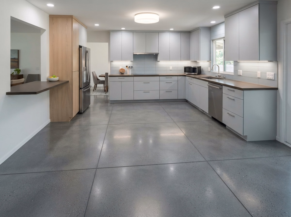 Concrete Epoxy Flooring Type in Riverside County.