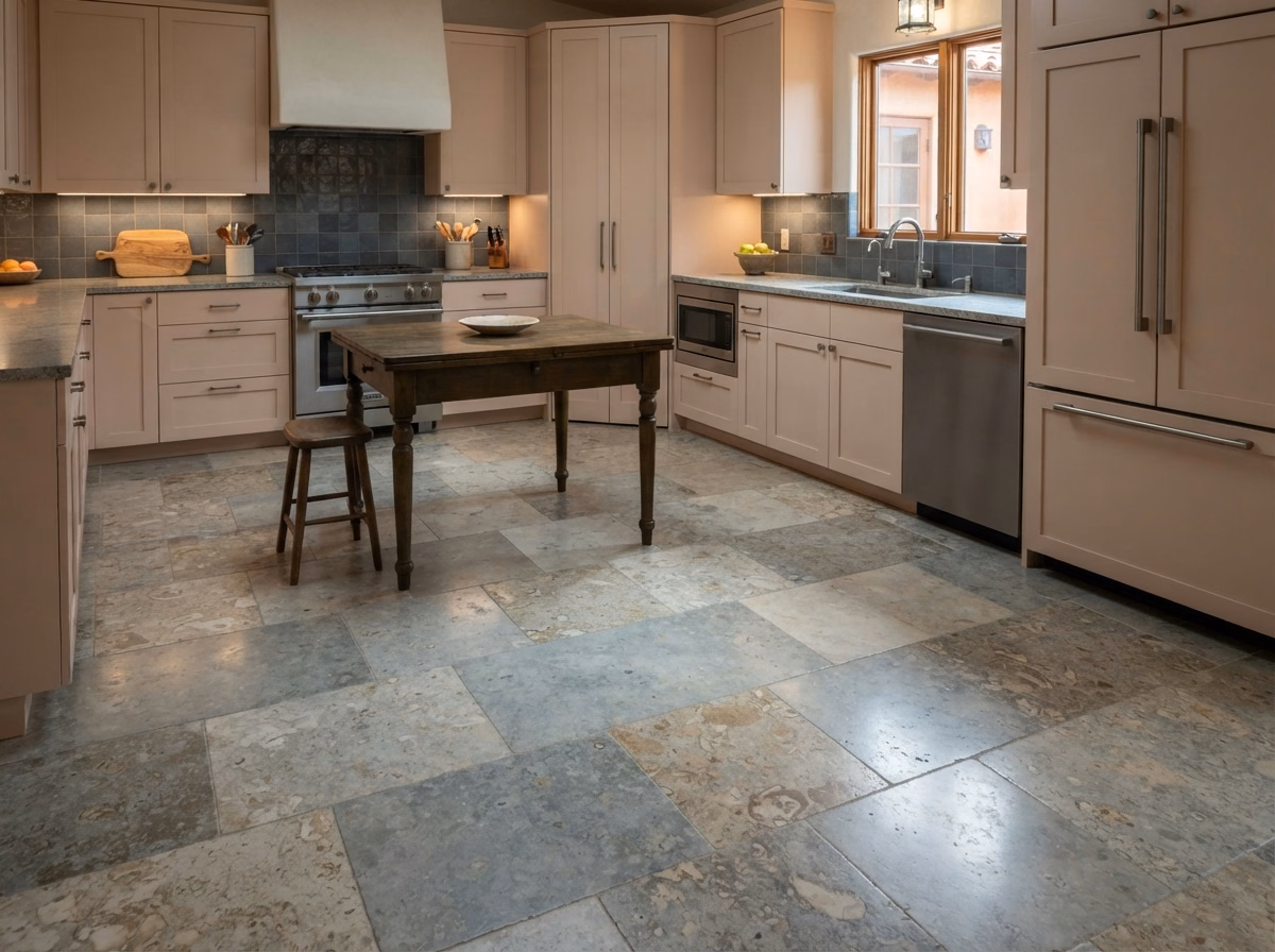 Natural Stone Flooring Type in Riverside County.
