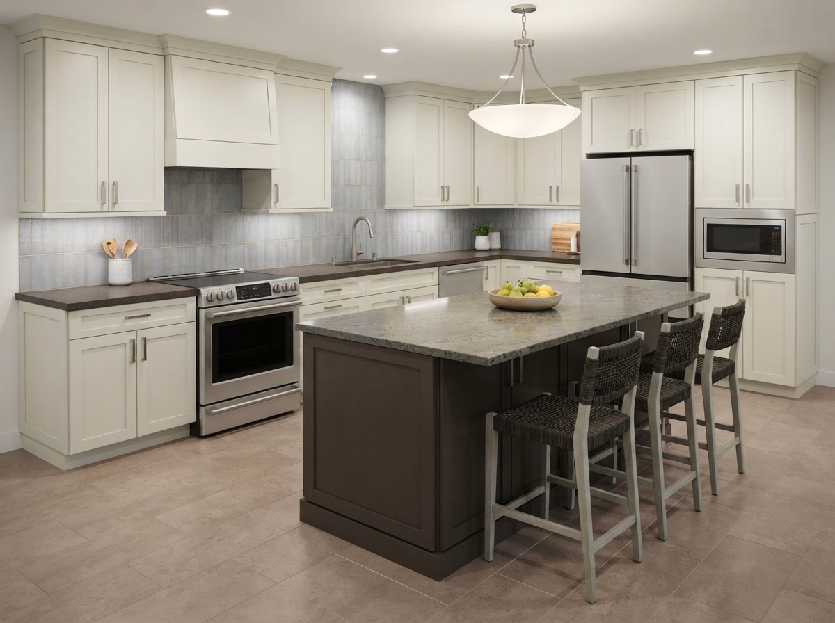 Two Tone Island Style | Riverside County Two Tone Island Style in Riverside County.