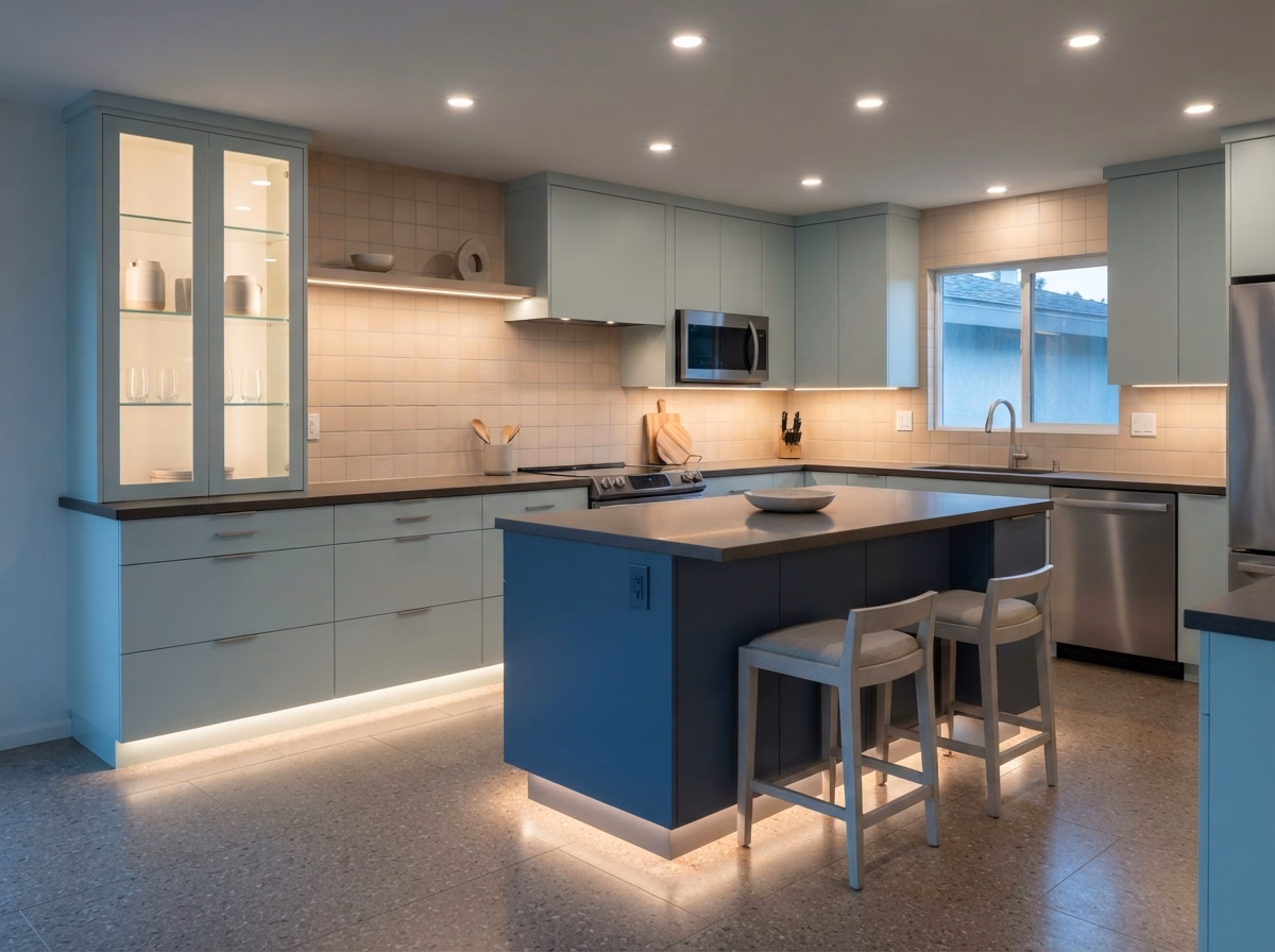 Kitchen Accent Decorative Lighting in Riverside County.