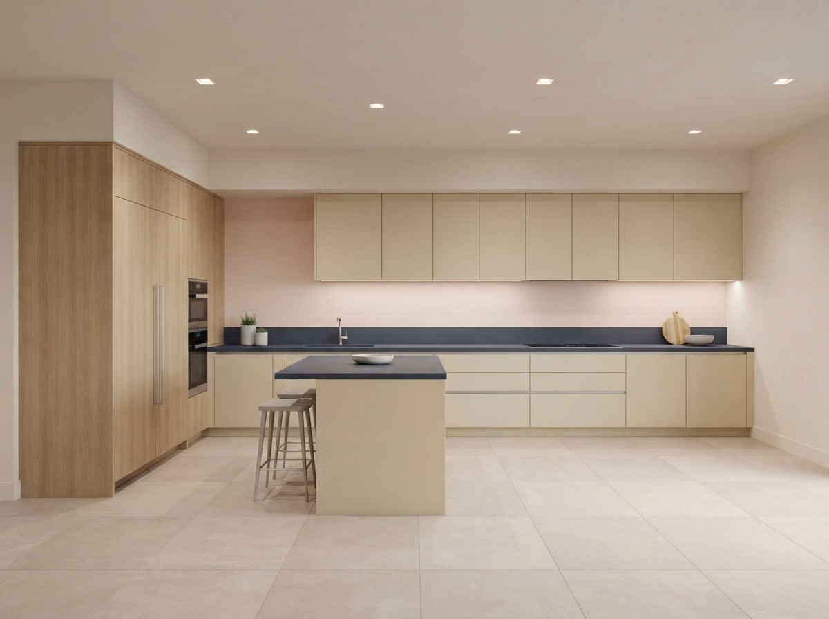 Minimalist Recessed Only Lighting Style in Riverside County.