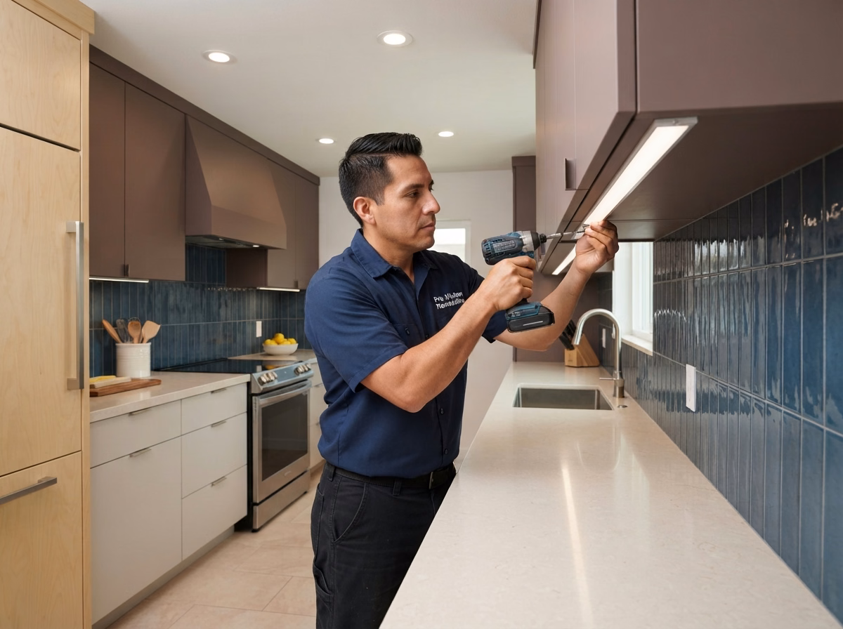 Under Cabinet Lighting in Riverside County.