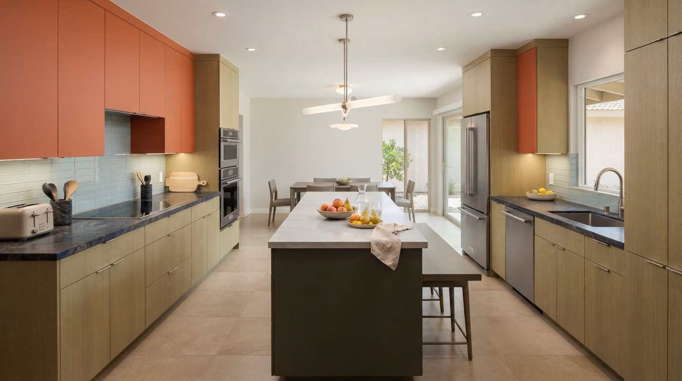 Open Concept Style Page in Riverside County.