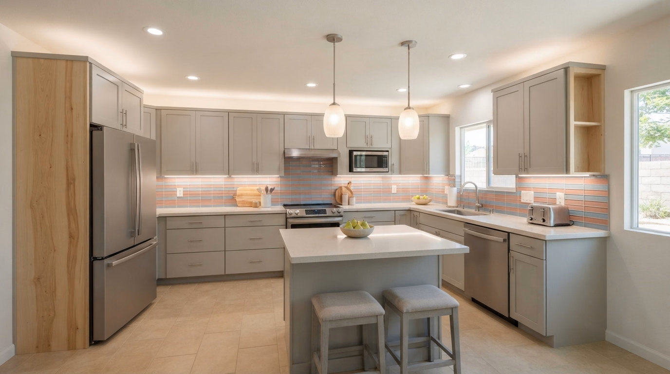 Modern Lighting Retrofit Menifee Ca.