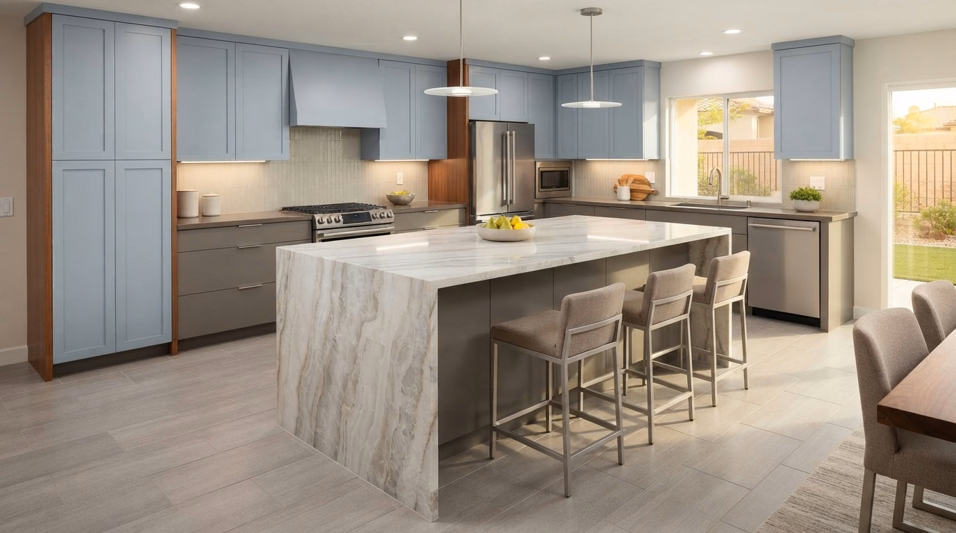 Waterfall Island Build Temecula Ca.