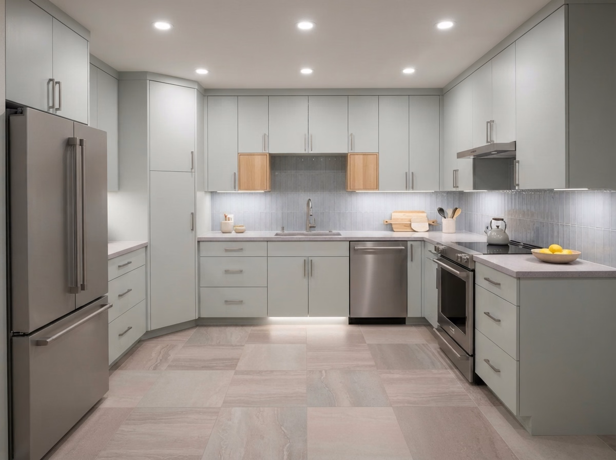 U Shaped Layout Small Kitchen | Riverside County U Shaped Layout Small Kitchen in Riverside County.